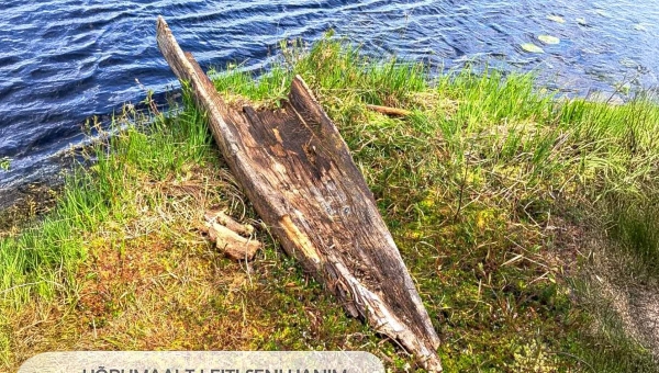 Arheoloogid tuvastasid Kirikumäel seni vanima teadaoleva paadileiu Eestis